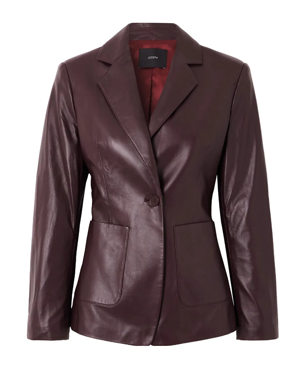 Glenview Leather Blazer