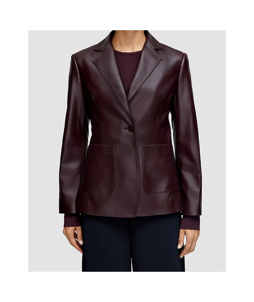 Glenview Leather Blazer