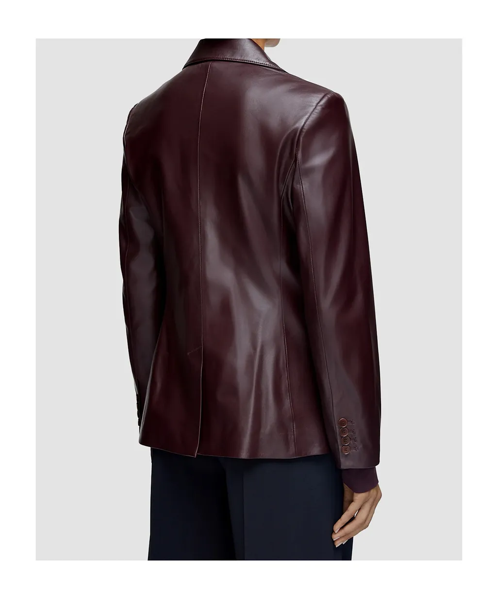 Glenview Leather Blazer