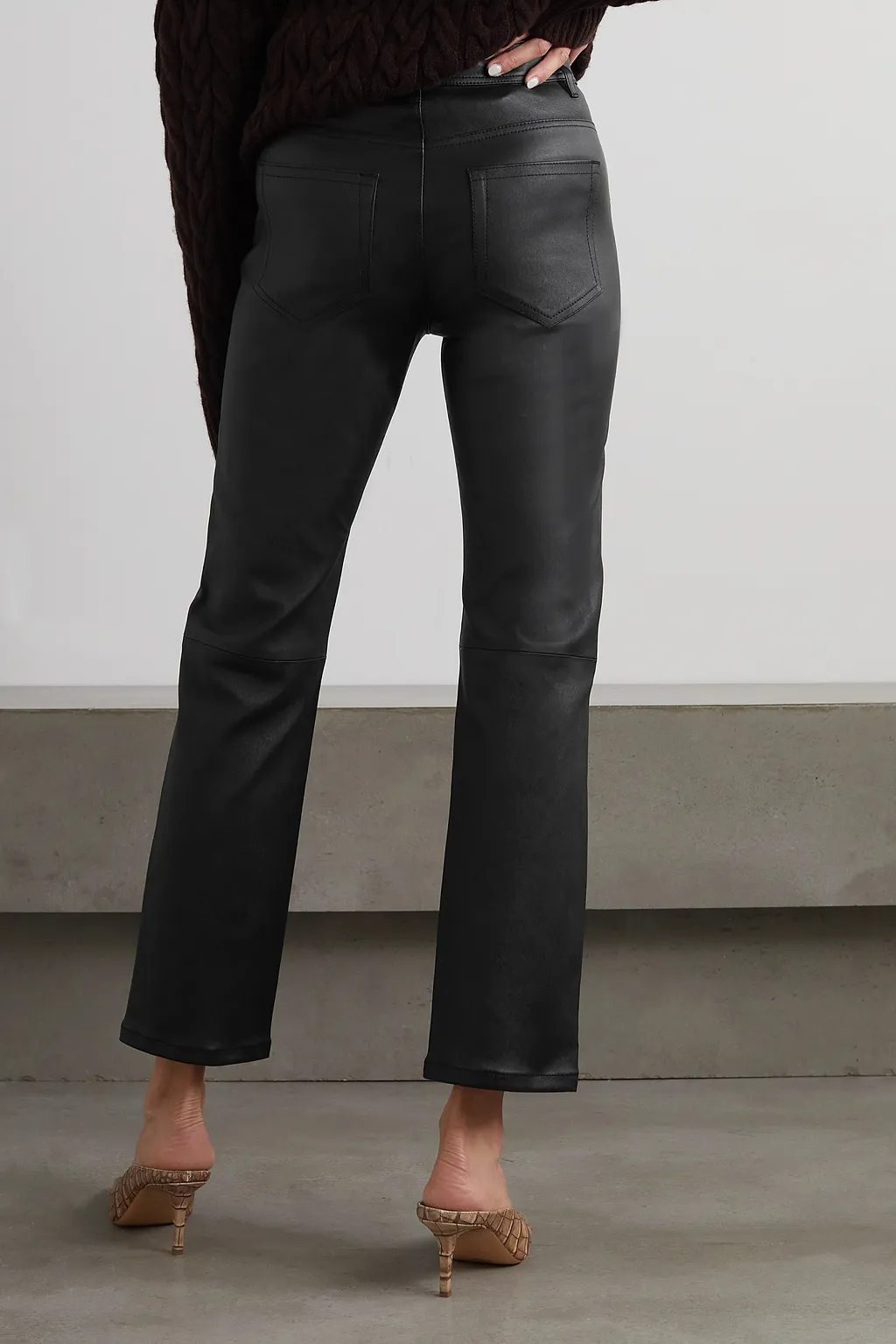 High Waist Straight Casual Pants
