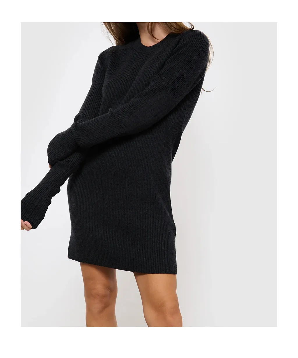 Isabel Marant ÉToile Garner Long-Sleeved Knitted Mini Dress