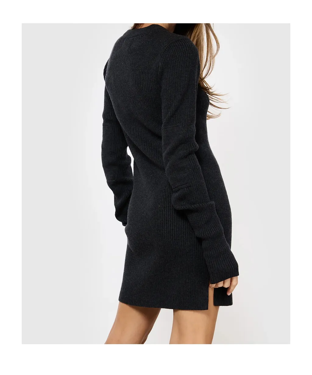 Isabel Marant ÉToile Garner Long-Sleeved Knitted Mini Dress