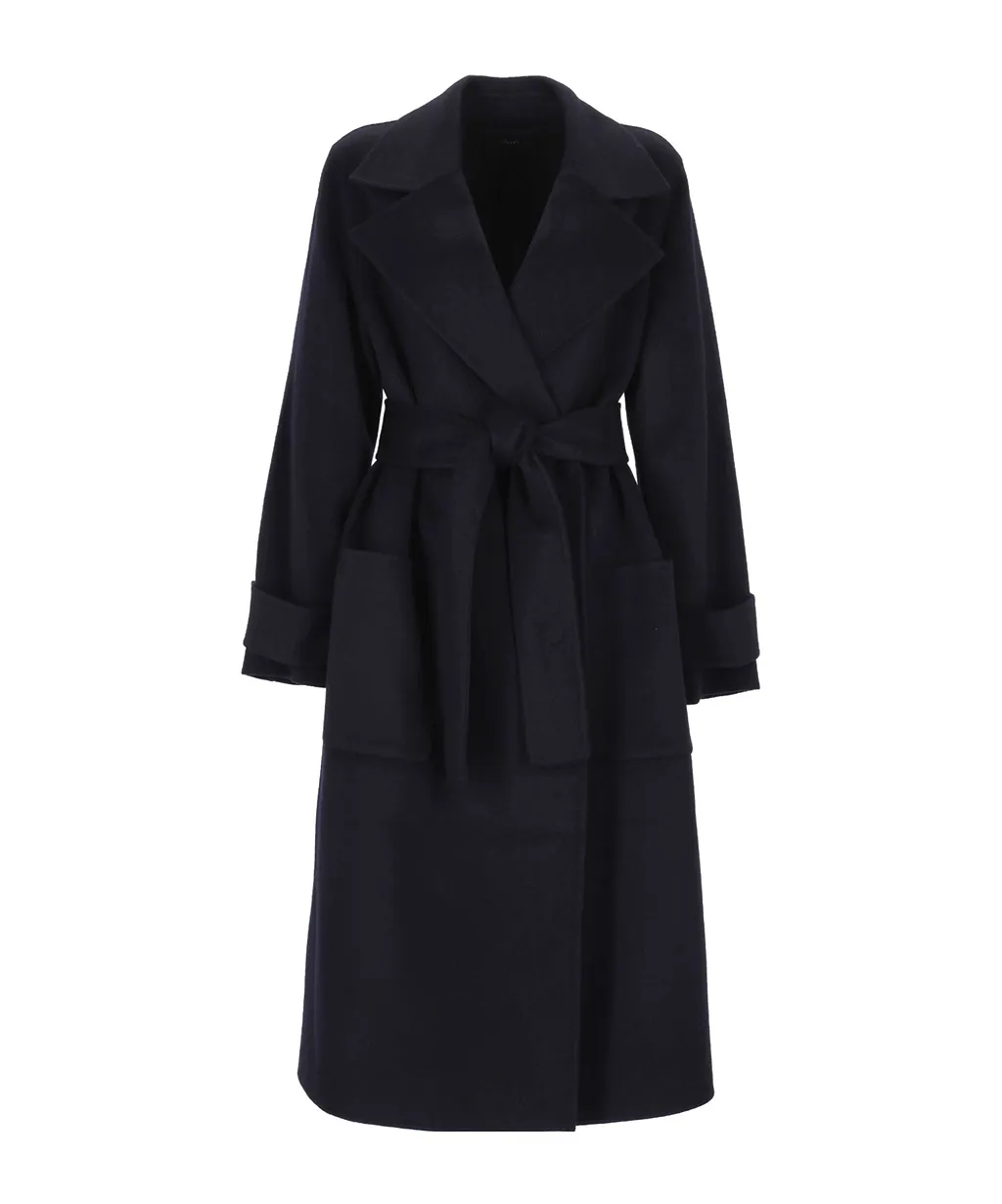 Joseph Belted Wrap Coat