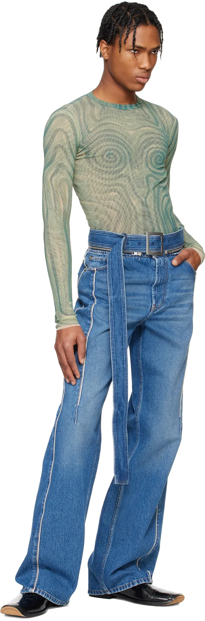Jean Paul Gaultier Tulle Top