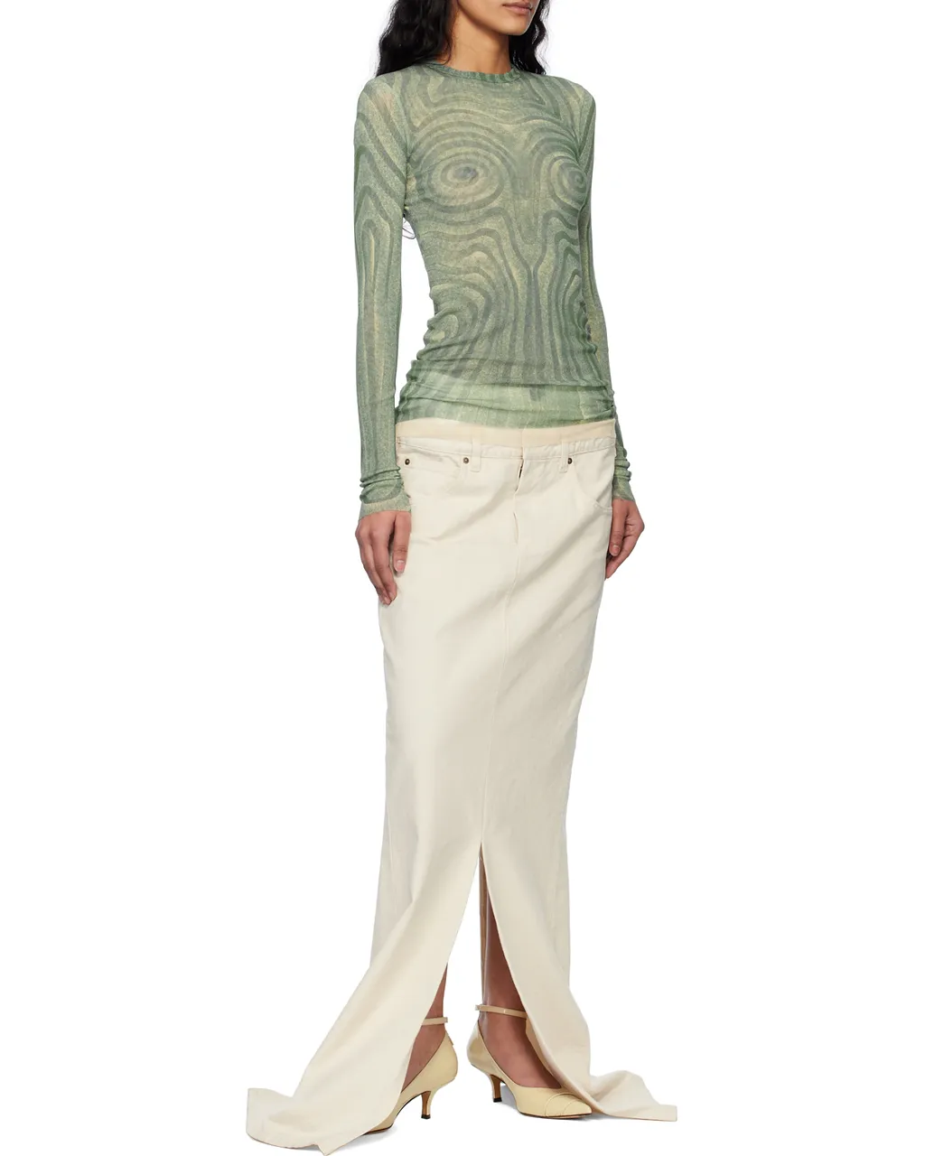 Jean Paul Gaultier Tulle Top