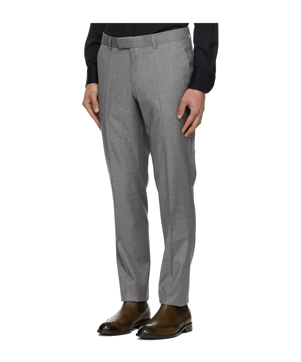Houndstooth Long-Sleeved Suit