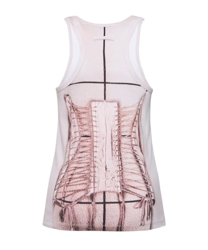 Printed Elastic Vest