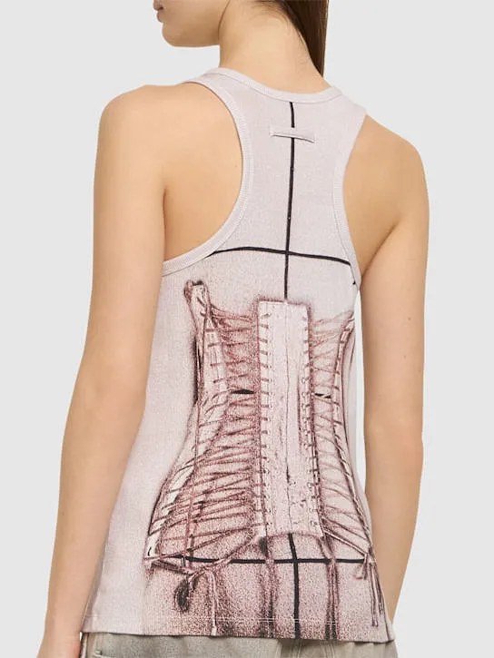 Printed Elastic Vest