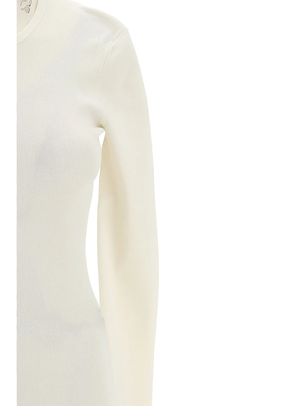 Long-Sleeve Ribbed Sweater