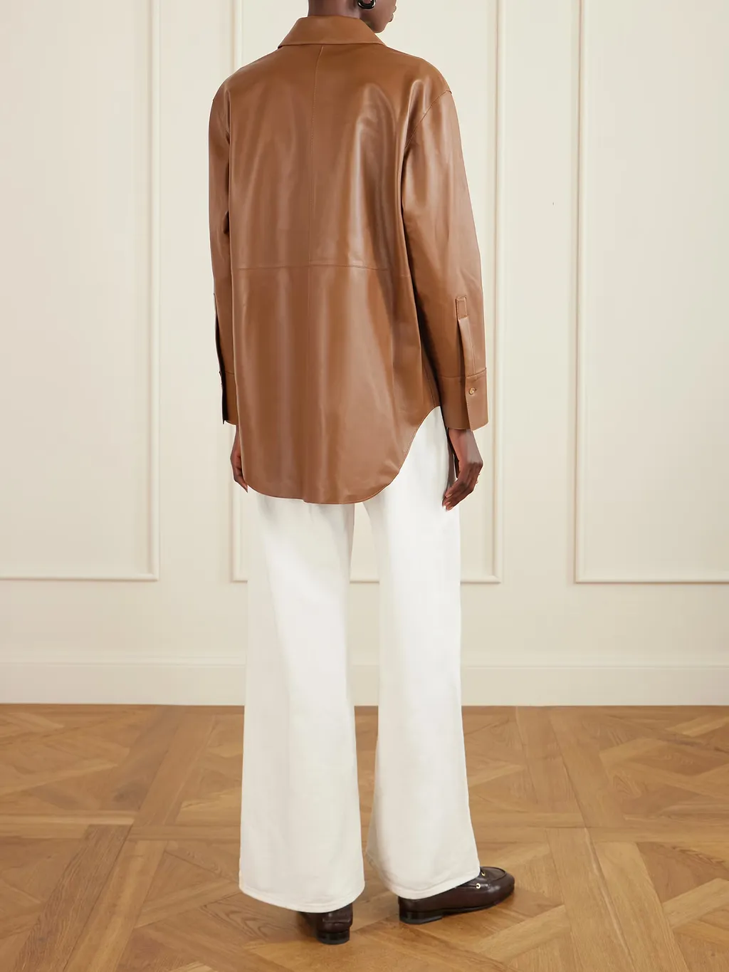 Penna Leather Shirt