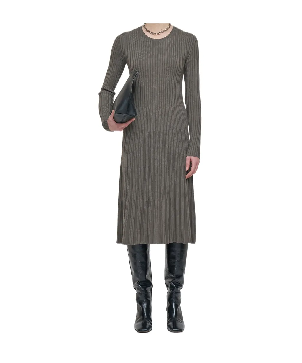 Merino Rib Knit Dress