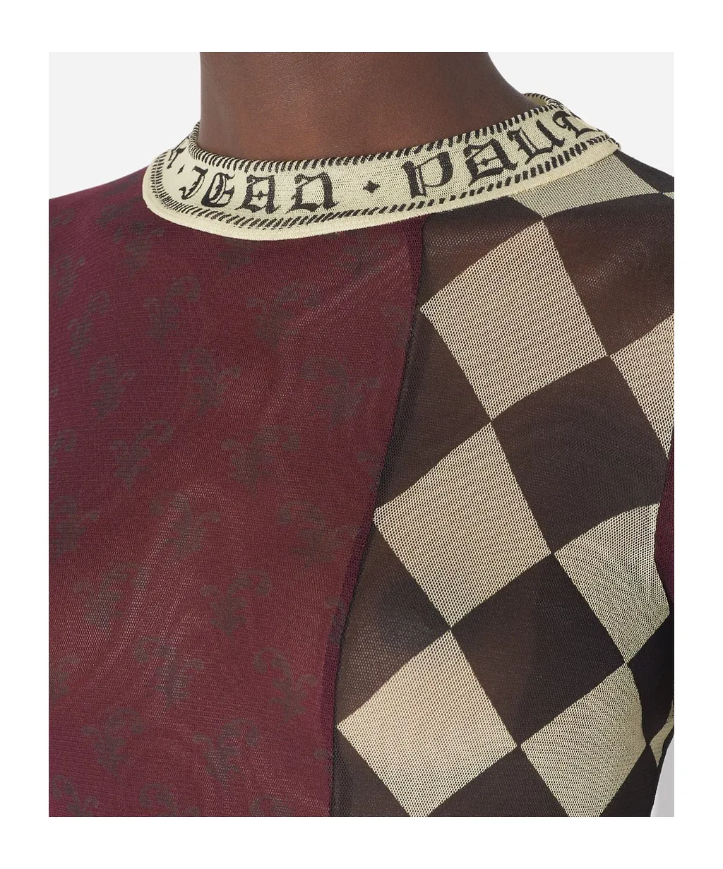 Patchwork Long-Sleeves Top