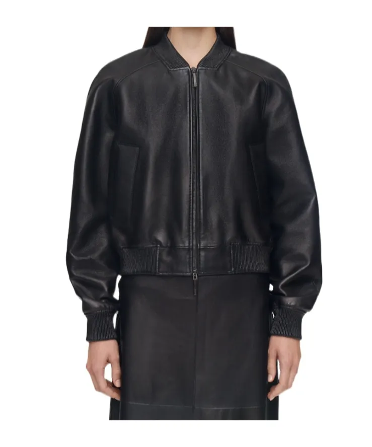 Quinn Soft Nappa Leather Jacket