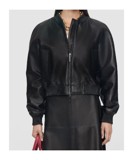 Quinn Soft Nappa Leather Jacket