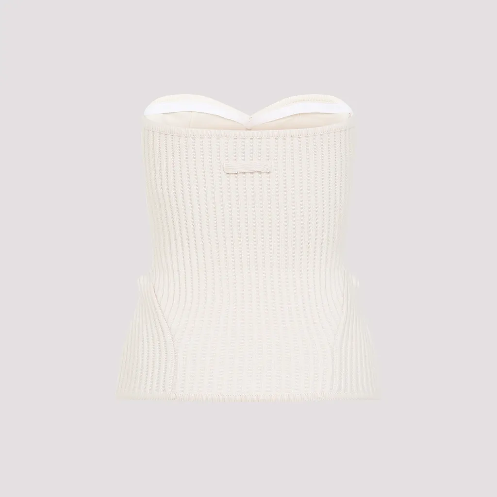 Jean Paul Gaultier Sleeveless Knitted Tank Top