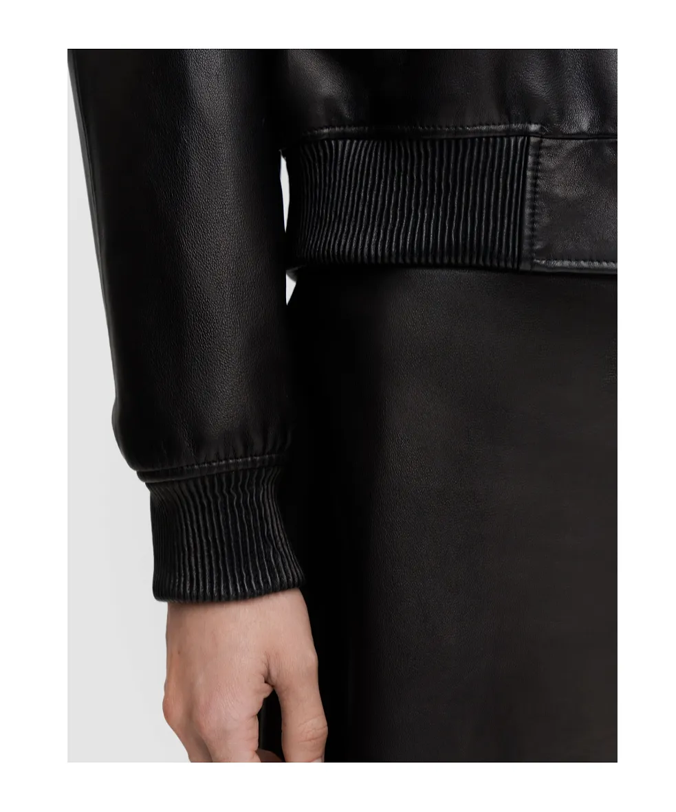 Quinn Soft Nappa Leather Jacket