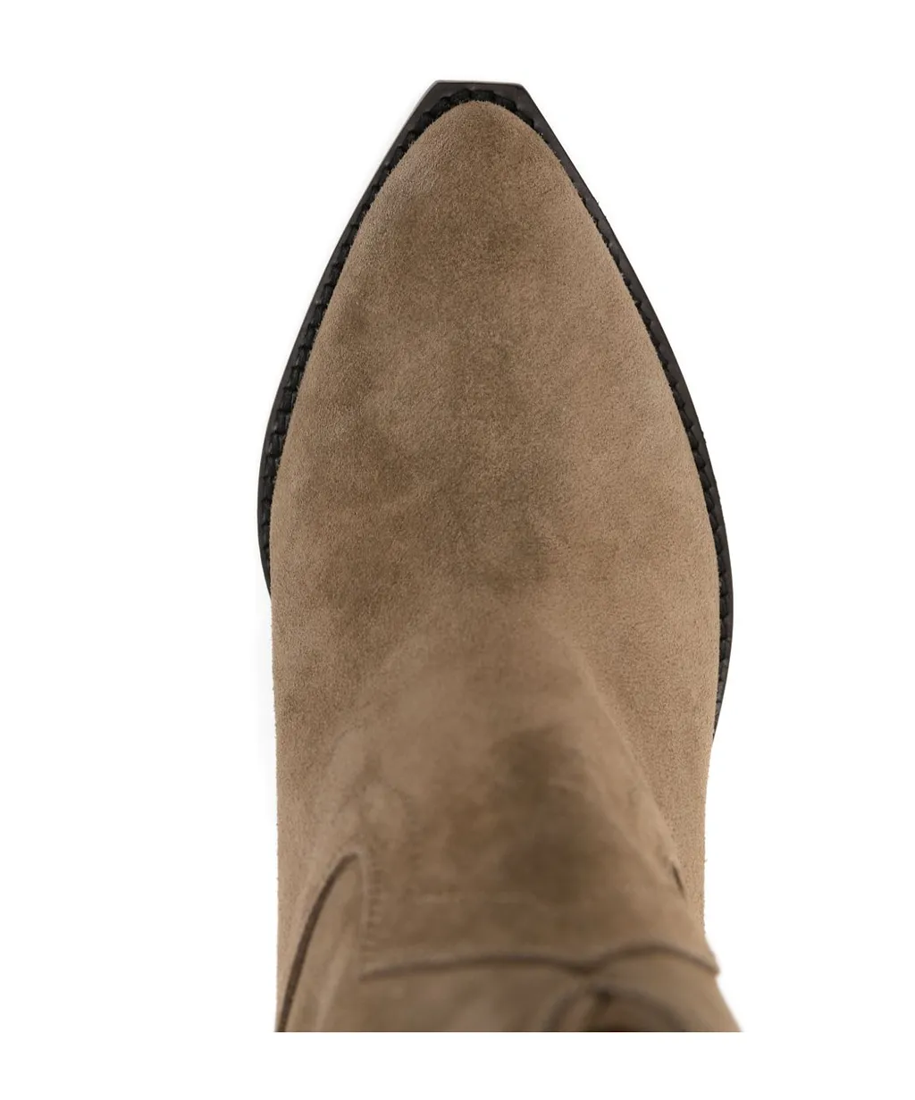 Pointed-Toe Ankle Boots