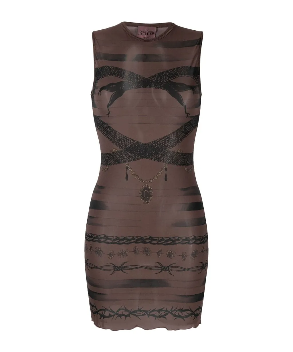Sleeveless Knitted Dress