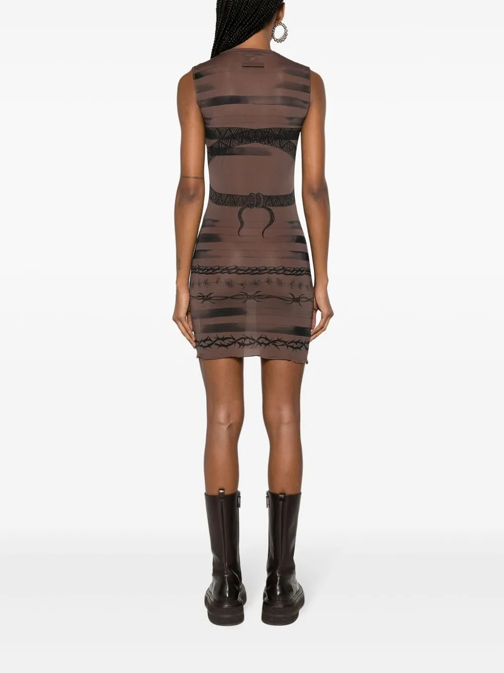 Sleeveless Knitted Dress