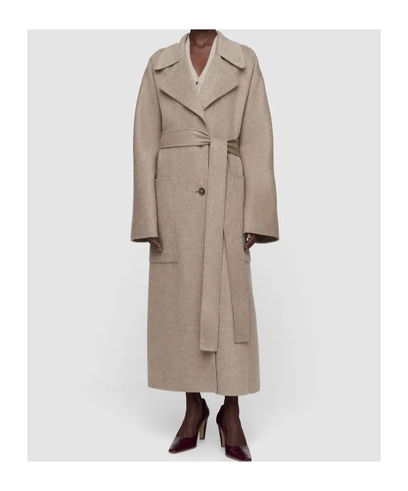 Spencer Double Face Cashmere Coat