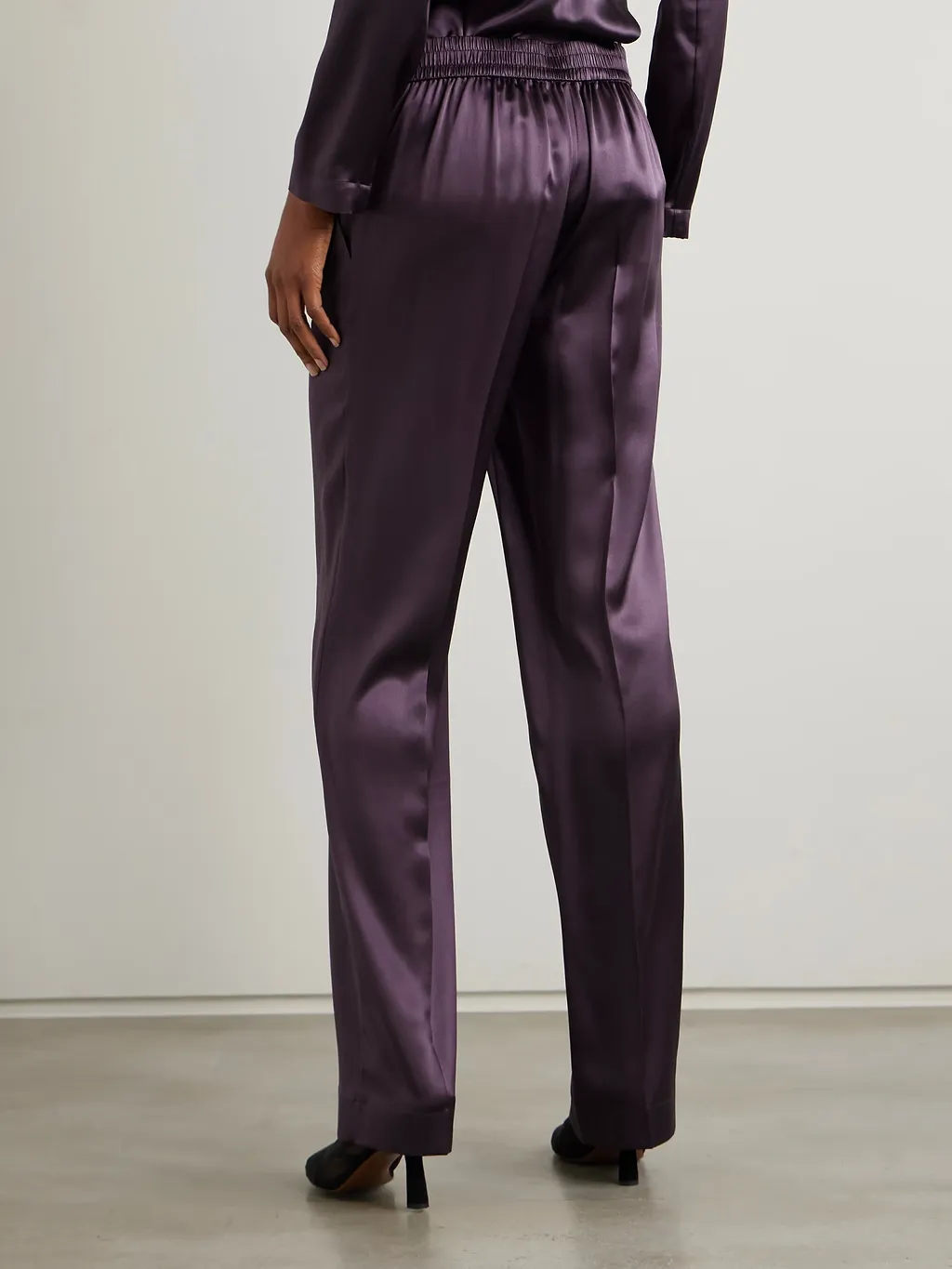 Straight-Leg Casual Pants