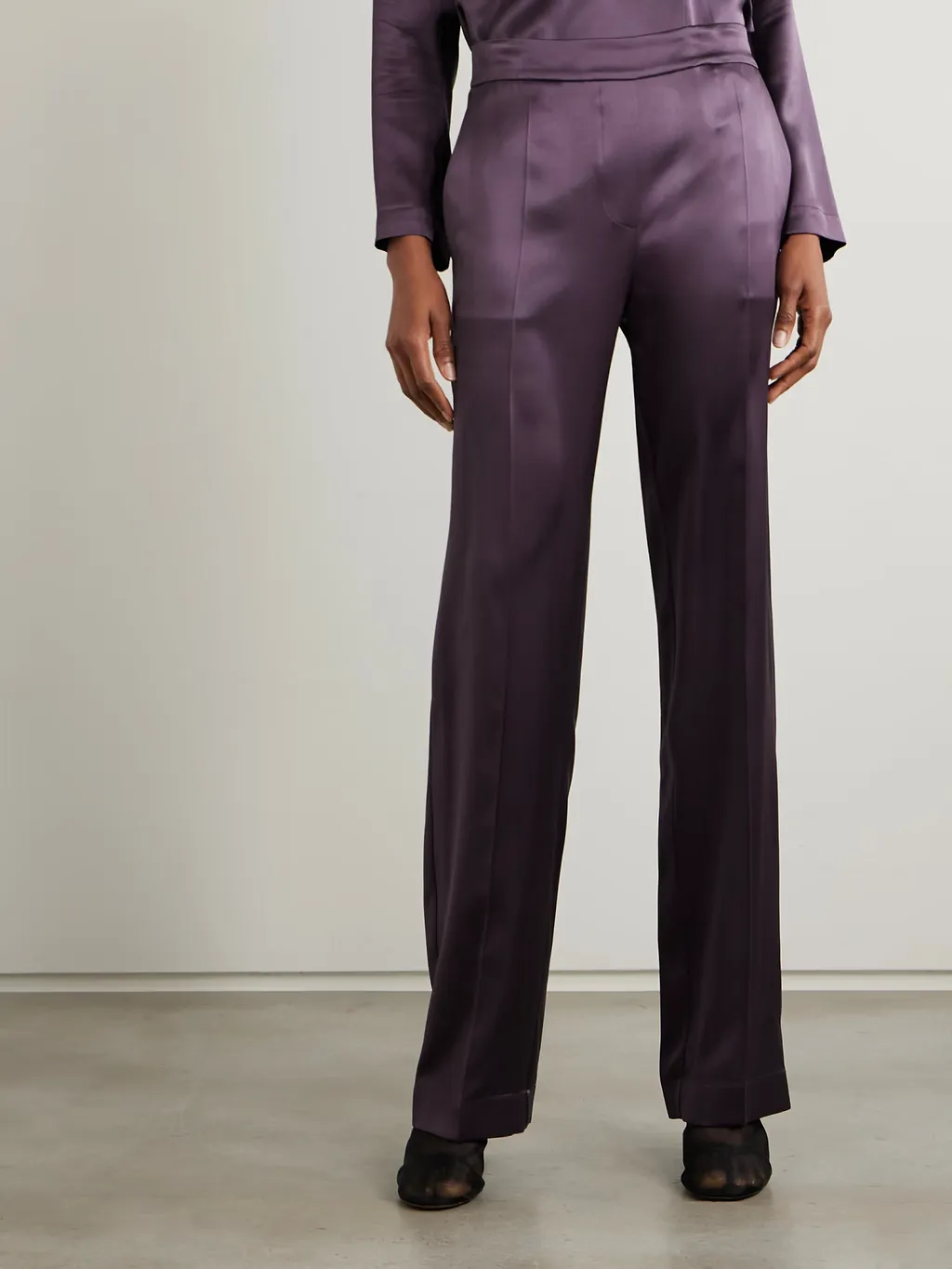 Straight-Leg Casual Pants