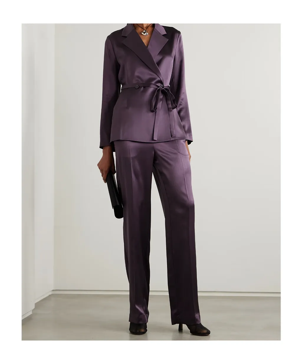 Straight-Leg Casual Pants