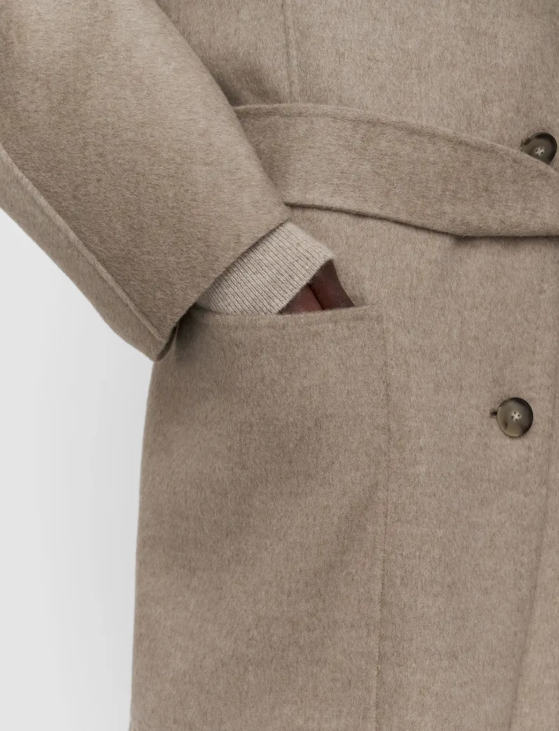 Spencer Double Face Cashmere Coat