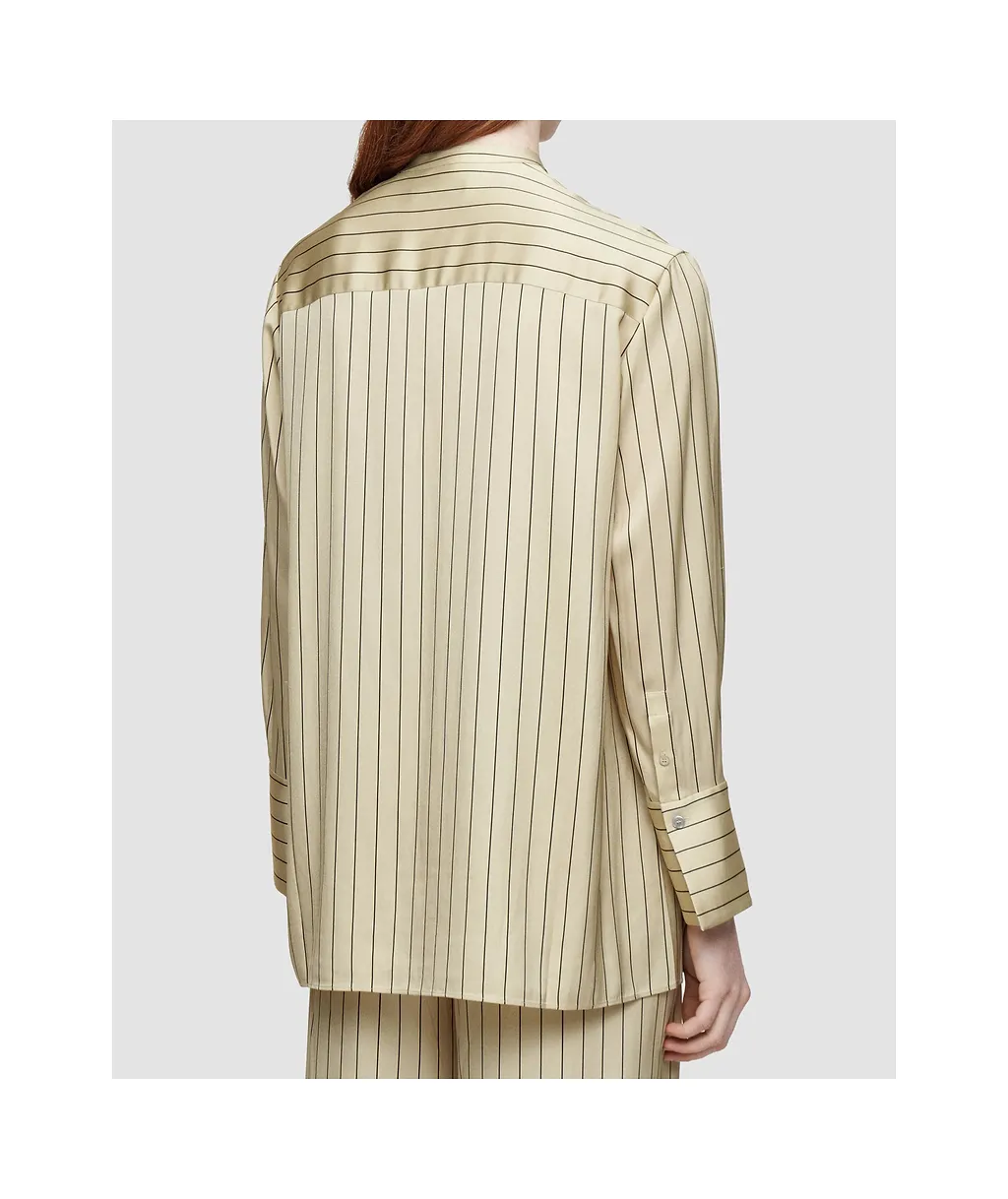 Striped-Geometric Shirt