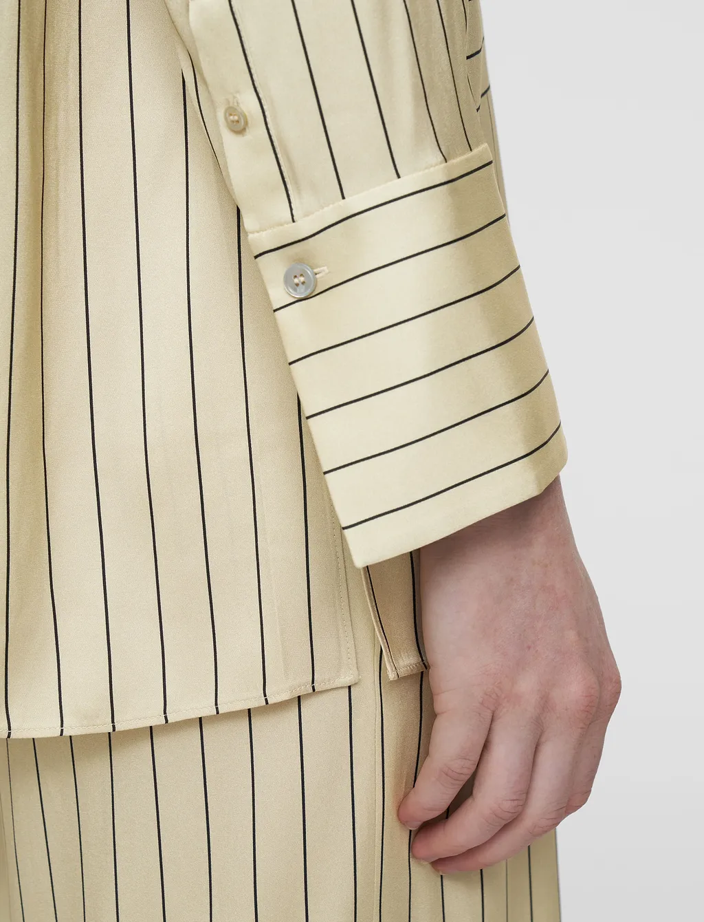 Striped-Geometric Shirt