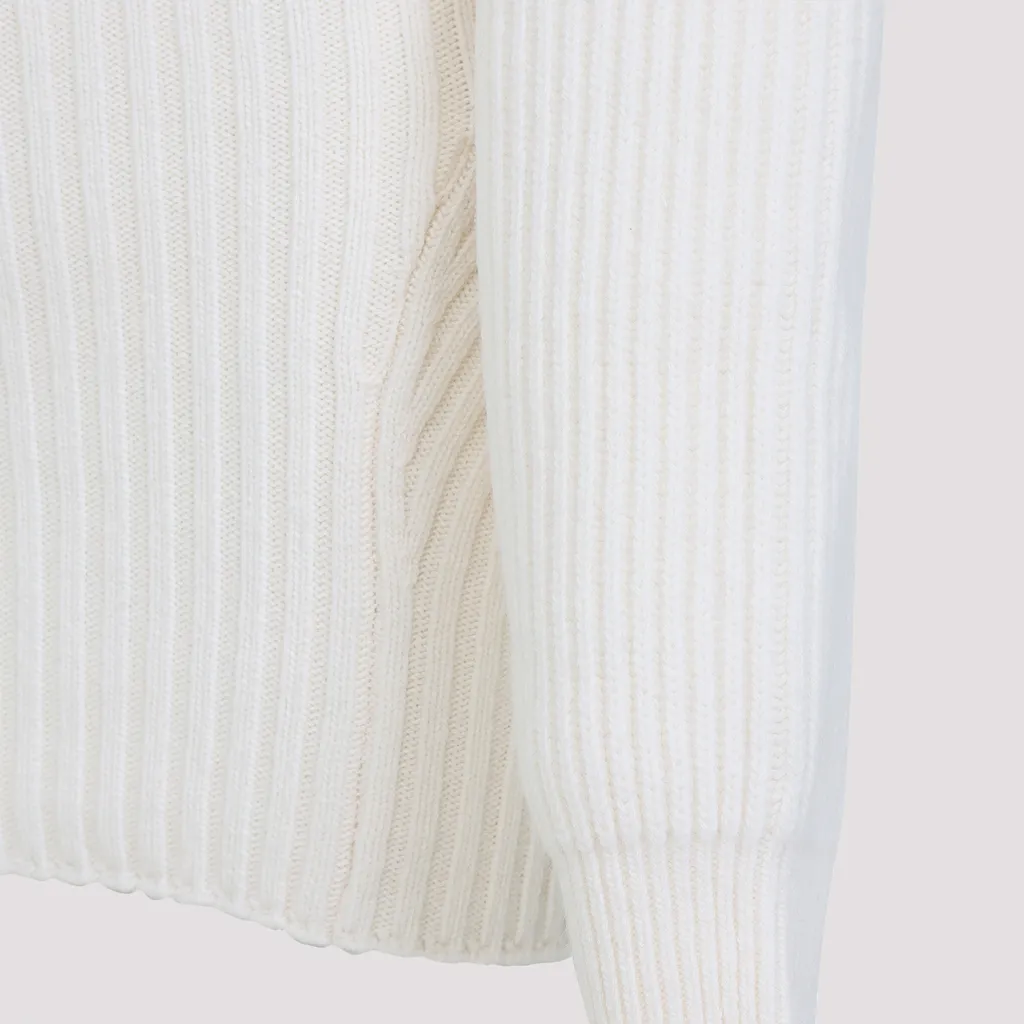 Wool Short With Mesh Details Dress