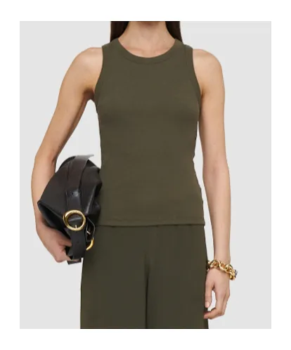 Yeux Cotton Rib Vest