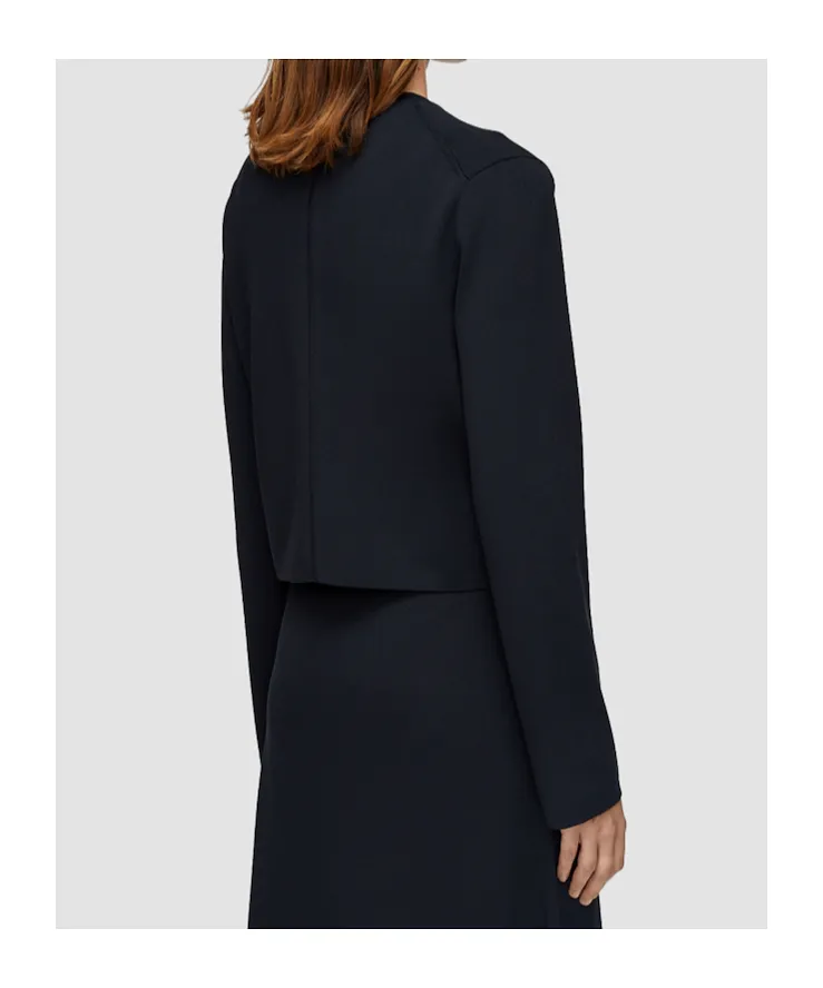 Viscose Knit Stretch Cardigan Jacket