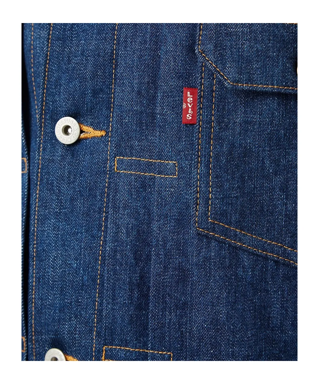 Patch Pocket Denim Coat