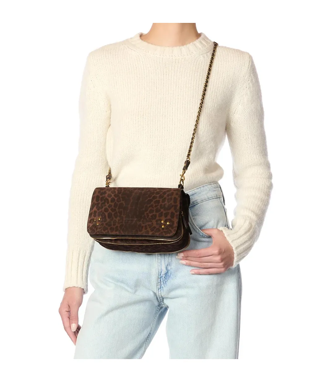 Bobi Leopard-Print Shoulder Bag