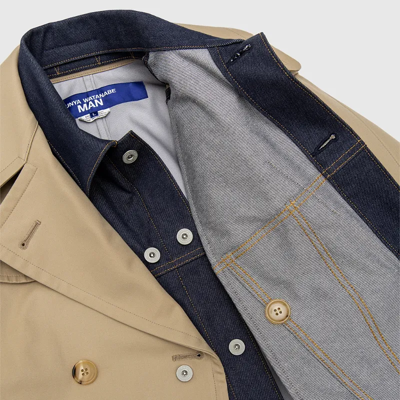 Long-Sleeved Trench Coat