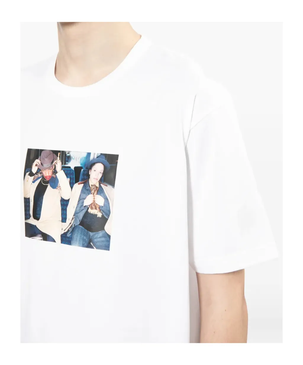 Portrait-Print T-Shirt
