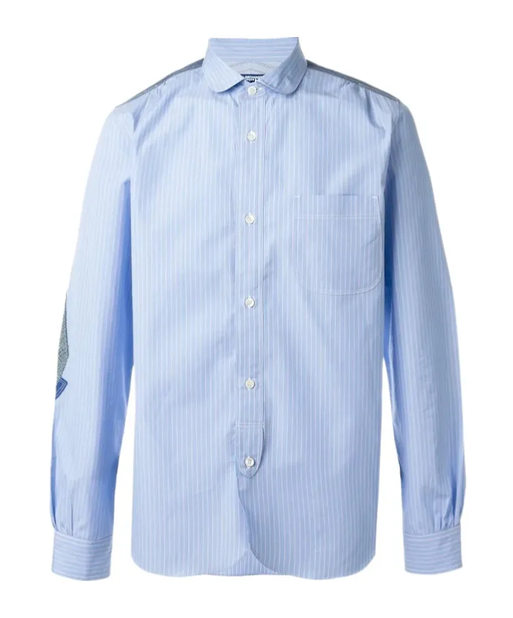 Junya Watanabe Patchwork Patterned Shirt