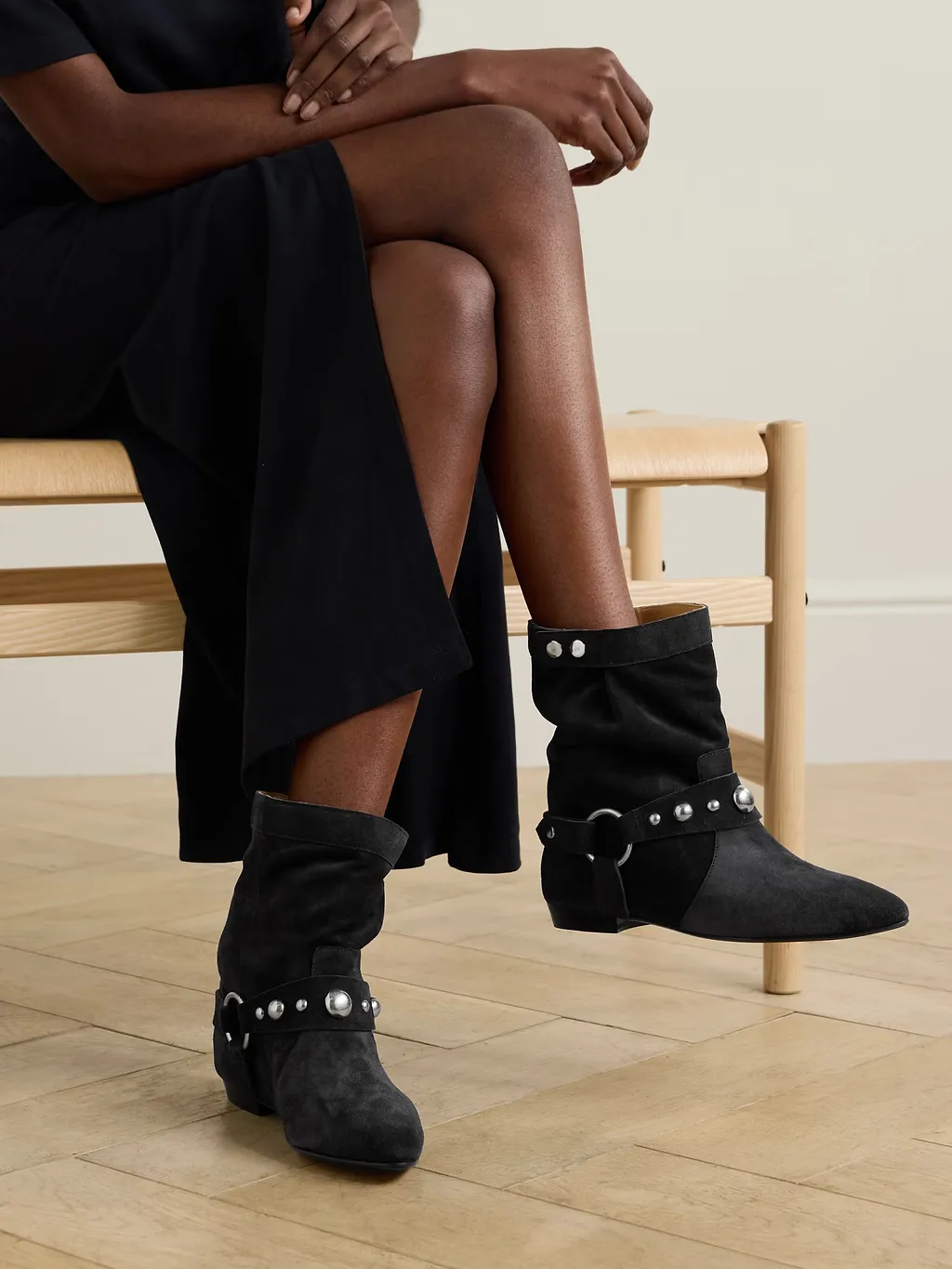 Isabel Marant Stania Slip-On Ankle Boots