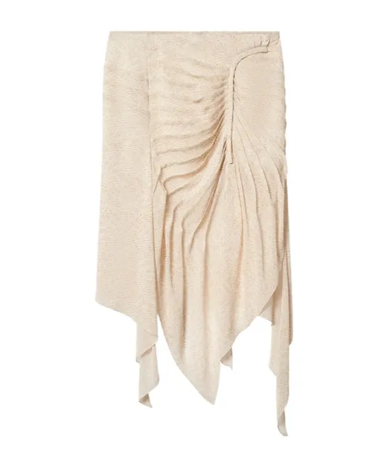 Isabel Marant Taylora Draped Midi Skirt