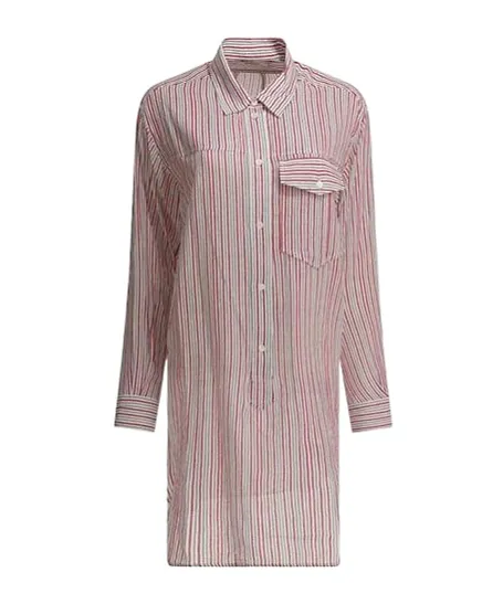 Isabel Marant ÉToile Striped Buttoned Mini Dress