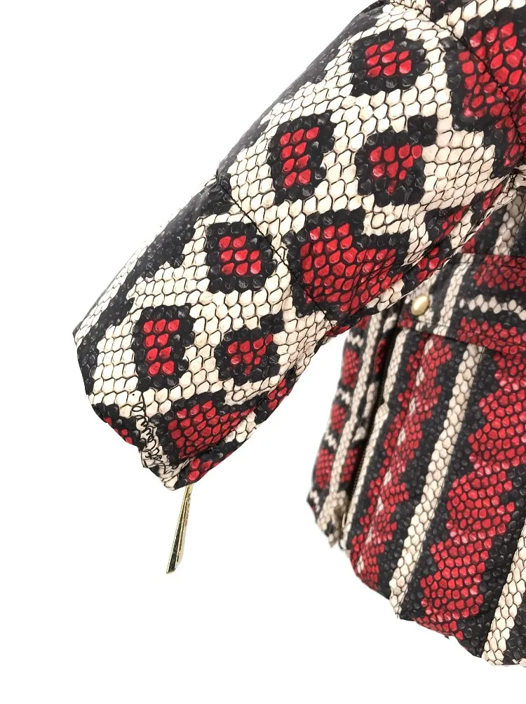 Jacquard Pattern Coat