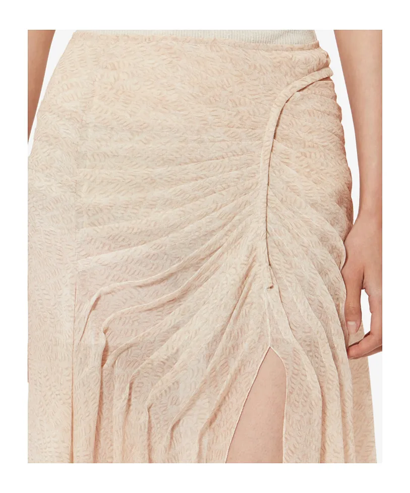 Isabel Marant Taylora Draped Midi Skirt