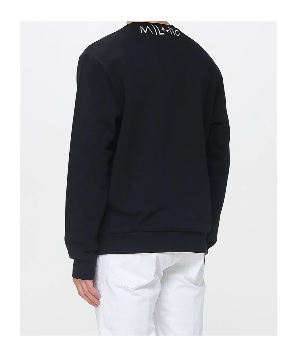 Just Cavalli Logo Crew Neck Sweatshirt