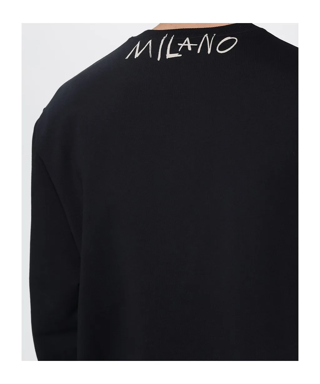 Just Cavalli Logo Crew Neck Sweatshirt
