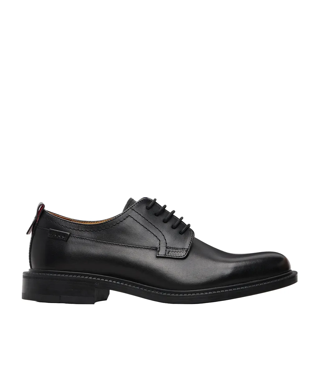 Logo Tab Derby Shoes