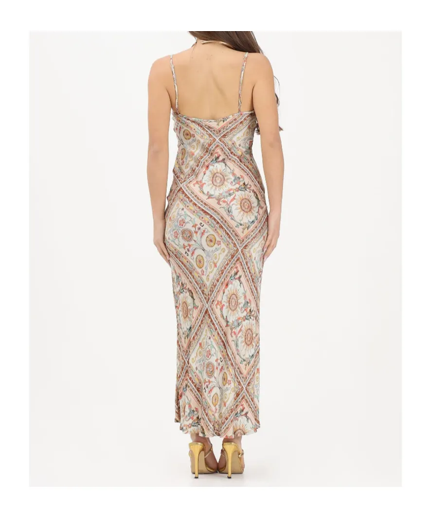 Just Cavalli All-Over Print Long Dress