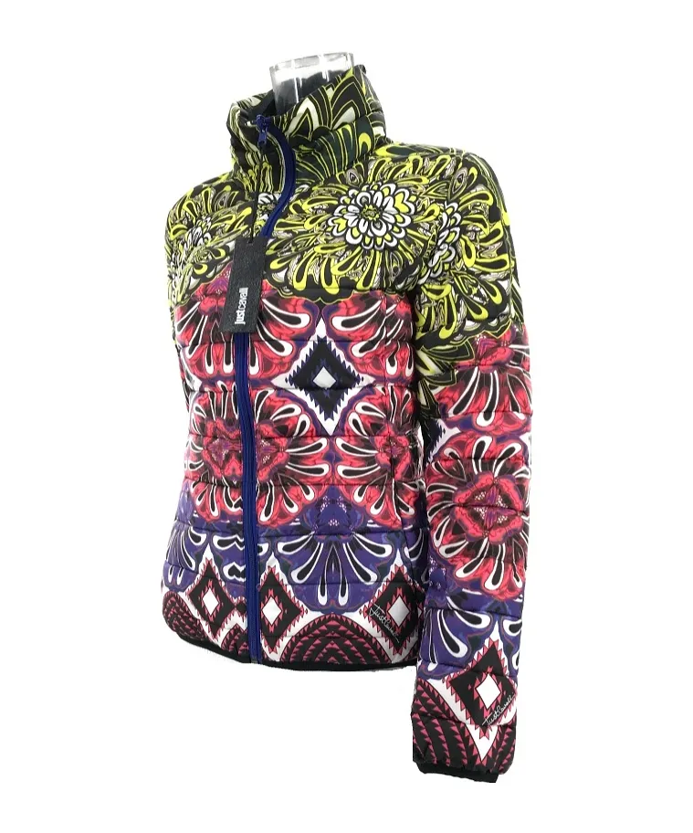 Printed Long-Sleeved Casual Jacket