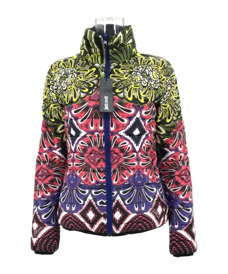 Printed Long-Sleeved Casual Jacket