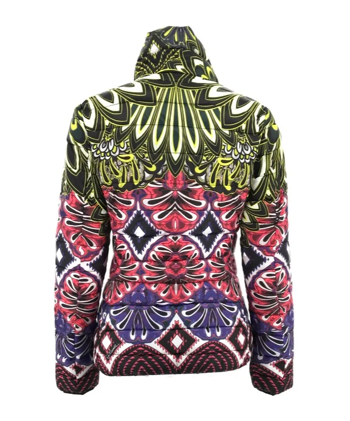 Printed Long-Sleeved Casual Jacket